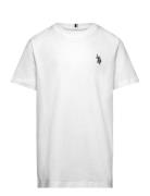 Dhm Tshirt Tops T-shirts Short-sleeved White U.S. Polo Assn.