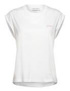 Sedaine Tee-Shirt Tops T-shirts & Tops Short-sleeved White Maison Labi...