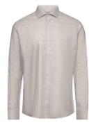 Bs Polamalu Modern Fit Shirt Tops Shirts Business Beige Bruun & Stenga...