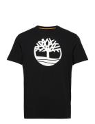 Kbec River Tree Tee Designers T-shirts Short-sleeved Black Timberland