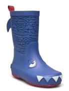 Wellies - Shark Shoes Rubberboots High Rubberboots Blue CeLaVi