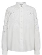 Nulima Shirt Tops Shirts Long-sleeved White Nümph