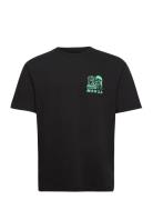 Bushmaster T-Shirt Tops T-shirts Short-sleeved Black Makia