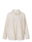 Silja Shirt Tops Shirts Long-sleeved Cream STUDIO FEDER