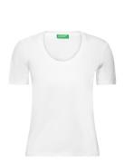 T-Shirt Tops T-shirts & Tops Short-sleeved White United Colors Of Bene...