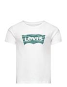 Levi's® Zebra Batwing Tee Tops T-shirts Short-sleeved White Levi's