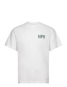 Beat All Day Designers T-shirts Short-sleeved White Libertine-Libertin...