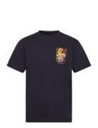 Beat Antidote Designers T-shirts Short-sleeved Navy Libertine-Libertin...