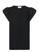 Mljuana Lia Wo Cap Sleeve Top 2F Tops T-shirts & Tops Short-sleeved Bl...