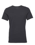 Crew-Neck T-Shirt Tops T-shirts Short-sleeved Black Bread & Boxers