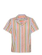 Carlotta Shirt Tops T-shirts & Tops Short-sleeved Multi/patterned Beck...