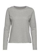 Organic Jersey Tenna Tee Fav Tops T-shirts & Tops Long-sleeved Grey Ma...