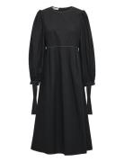 Klarakb Dress Polvipituinen Mekko Black Karen By Simonsen