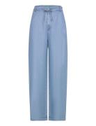 Trousers Bottoms Trousers Wide Leg Blue United Colors Of Benetton
