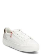 Women Lace-Up Matalavartiset Sneakerit Tennarit White Tamaris