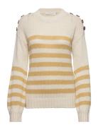 Pullover Tops Knitwear Jumpers Yellow Rosemunde