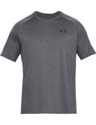 Ua Tech 2.0 Ss Tee Sport T-shirts Short-sleeved Grey Under Armour