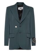 Jacket Blazers Double Breasted Blazers Green MM6 Maison Margiela