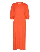 Zabelleiw Dress Polvipituinen Mekko Orange InWear