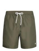 Bs Havana Regular Fit Swim Shorts Uimashortsit Green Bruun & Stengade