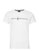 Bowman Tee Sport T-shirts Short-sleeved White Sail Racing