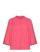 Frmisa Bl 1 Tops Blouses Long-sleeved Pink Fransa