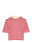 T-Shirt Tops T-shirts Short-sleeved Red Sofie Schnoor Young