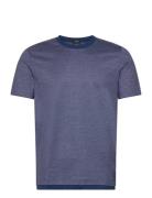 Tessler 111 Tops T-shirts Short-sleeved Navy BOSS