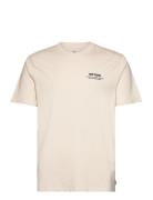 Heritage Ding Repairs Tee Sport T-shirts Short-sleeved Cream Rip Curl