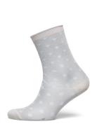 Donna Glitter Socks Lingerie Socks Regular Socks Cream Mp Denmark