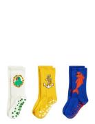Dolphin 3-Pack Anti-Slip Socks Sukat Multi/patterned Mini Rodini