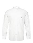 Reg Micro Dot Poplin Shirt Tops Shirts Casual White GANT