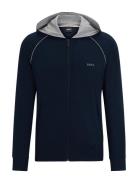 Mix&Match Jacket H Tops Sweat-shirts & Hoodies Hoodies Blue BOSS