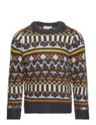 Nmmoralle Ls Knit Tops Knitwear Pullovers Multi/patterned Name It