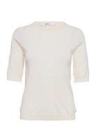 Carolina - Daily Elements Tops Knitwear Jumpers White Day Birger Et Mi...