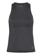 Adv T Singlet W Sport T-shirts & Tops Sleeveless Black Craft