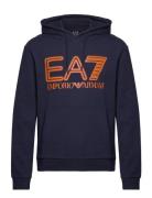 Sweatshirt Tops Sweat-shirts & Hoodies Hoodies Navy EA7