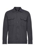 Mahelome Tops Overshirts Navy Matinique