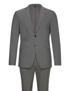 Slhslim-Josh Grey Suit Adv B Noos Puku Grey Selected Homme