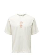 Onsmalik Life Rlx Ss Tee Tops T-shirts Short-sleeved White ONLY & SONS