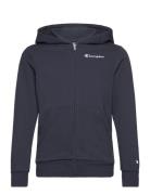 Hooded Full Zip Sweatshirt Sport Sweat-shirts & Hoodies Hoodies Navy C...