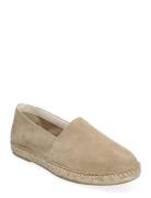 Slhajo New Suede Espadrilles B Espadrillot Kengät Beige Selected Homme