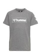 Hmlbox T-Shirt S/S Sport T-shirts Short-sleeved Grey Hummel