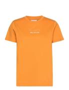 Ebbasz T-Shirt Tops T-shirts & Tops Short-sleeved Orange Saint Tropez