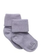 Cotton Rib Baby Socks Sukat Purple Mp Denmark