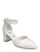 Ankle-Strap Pumps Shoes Heels Pumps Classic White Gabor