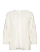 Nixieiw Blouse Tops Blouses Long-sleeved White InWear
