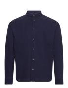 Vincent Corduroy Shirt Gots Tops Shirts Casual Navy By Garment Makers