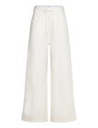 Terri - Solid Linen Bottoms Trousers Wide Leg White Day Birger Et Mikk...