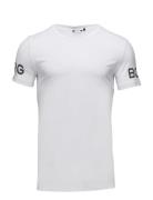 Borg T-Shirt Sport T-shirts Short-sleeved White Björn Borg